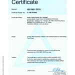 TUV Certificate